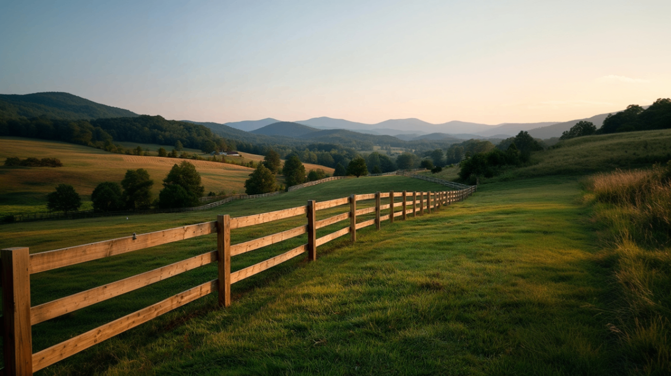 Carolina foothills landscape